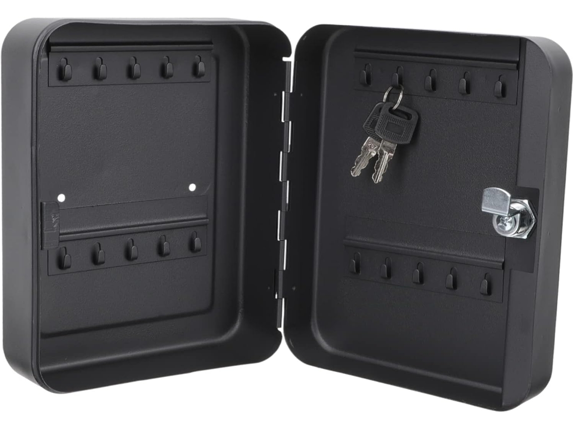 Caja De Llaves De Hierro Para Montaje En Pared Con Cerradura De Seguridad