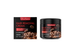 Crema depilatoria para hombres con café