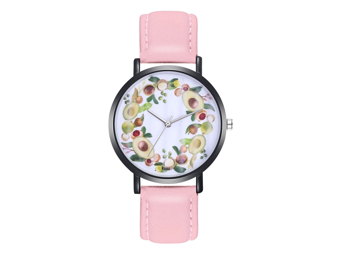 Reloj De Pulsera De Cuarzo Informal Para Mujer Lvpai, Oro Rosa + Negro
