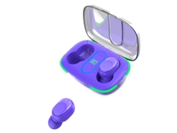 Auriculares Inalámbricos Inalámbrico Agua Deep Bass YIZHOOD Bluetooth Morado