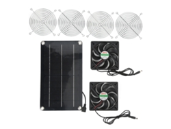 Ventilador solar portátil Ambient Pet DC 12V