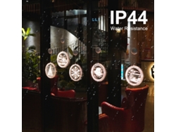 2026-luces De Cuenta Led Hada Colgantes Cortina Modos Luz Constante Diseño Navideño Ip44 Interior Exterior Regalo
