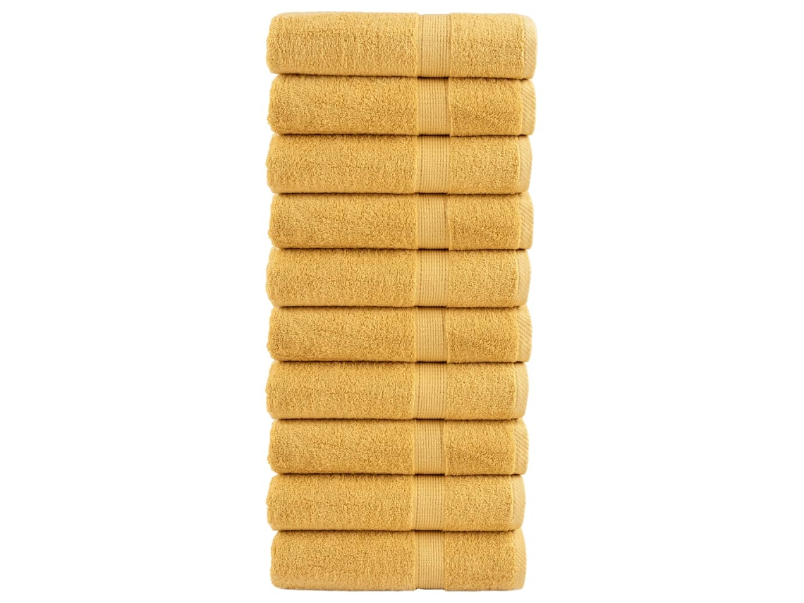 Toalla Lovely Home Mano Solund Gsm Dorado (50x100)