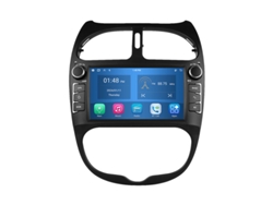 Roverone 4+64g Para Peugeot 206 206cc 206sw 2000 -2008 Autoestéreo Carplay Android Radio Navegación Dsp