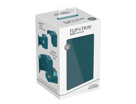 U.Guard Twin Flip n Tray 200 XenoSkin Monocolor Petrol (EN)