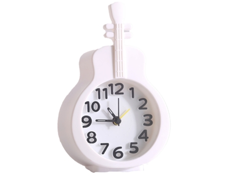 ELKUAIE Despertador Creativo Digital Escritorio Reloj de tiempo Novedad Reloj de cabecera Modelo Estatuilla Ornamento