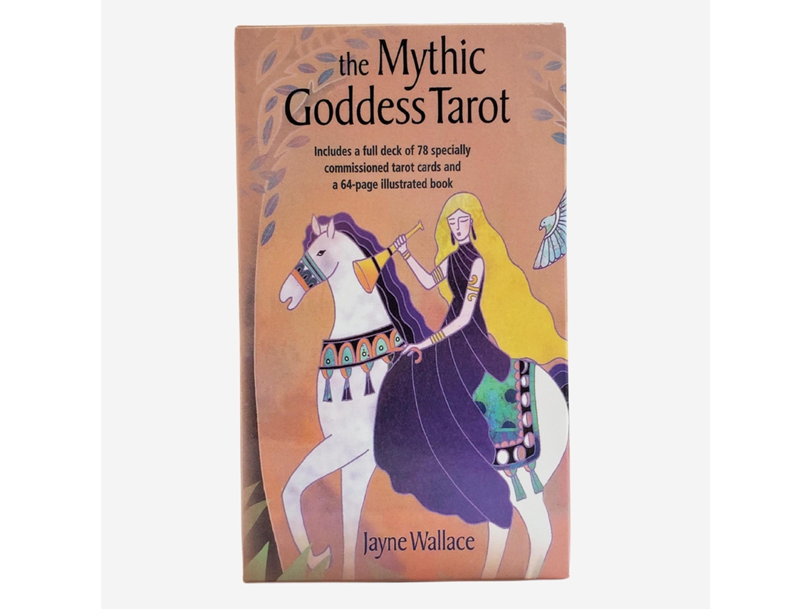 La Versión En Inglés De La Baraja De Tarot Saintess, Compuesta Por 78 Cartas De Papel Plastificado, Presentadas En Una Colorida Caja.