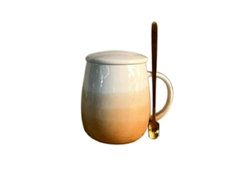 Vaso de agua universal con tapa y cuchara