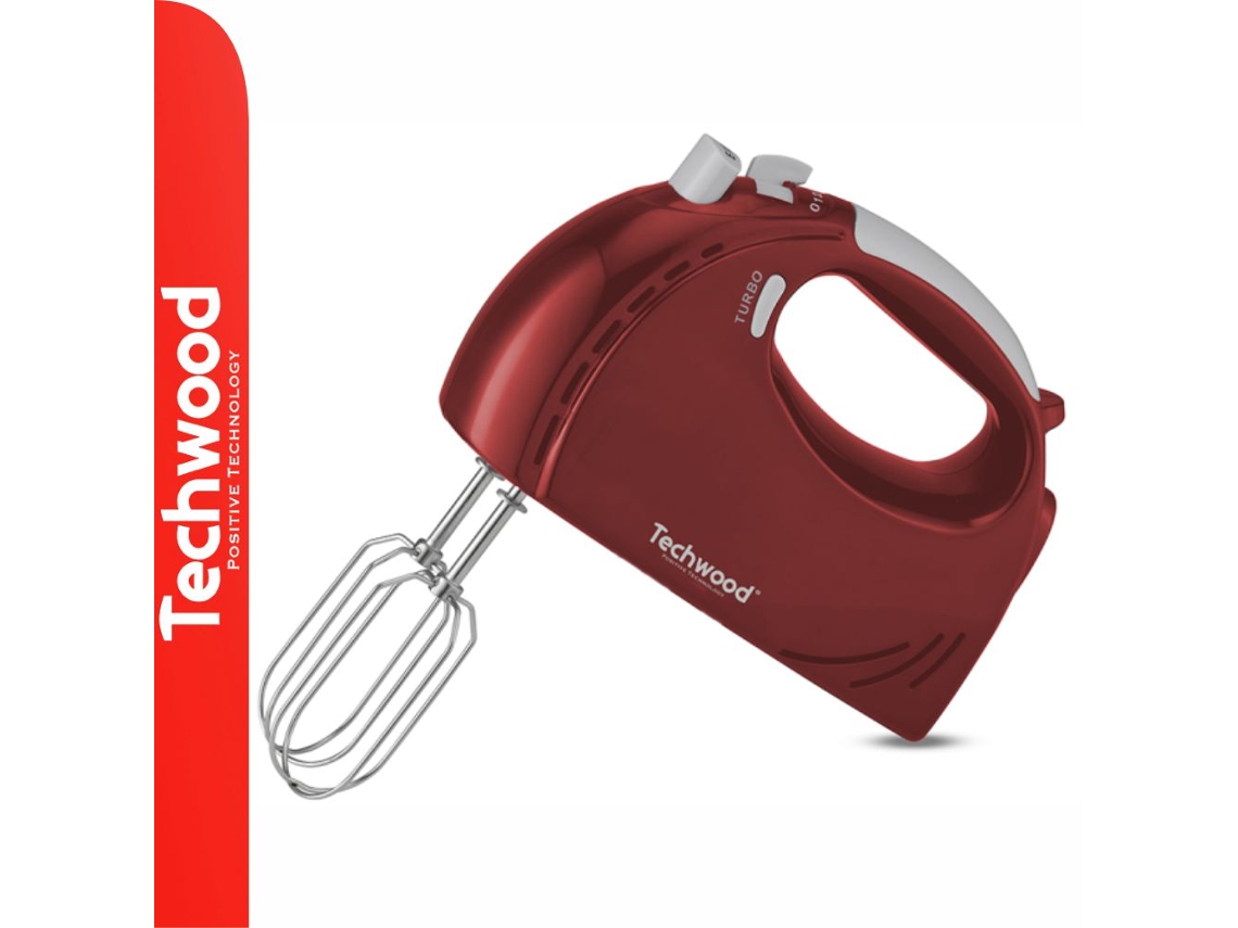 Batidora eléctrica Techwood Red de 300 W