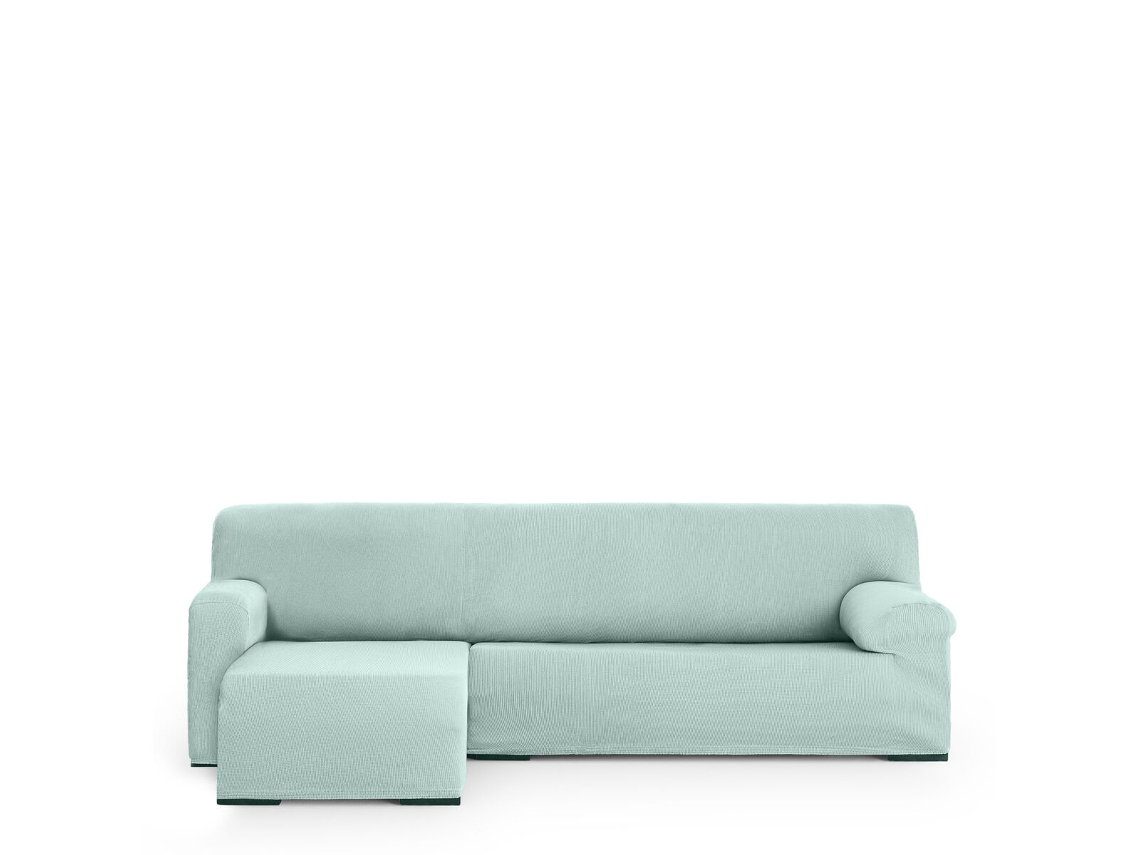 Funda para chaise longue de brazo largo izquierdo EYSA ULISES Aguamarina 110 x 110 x 310 cm