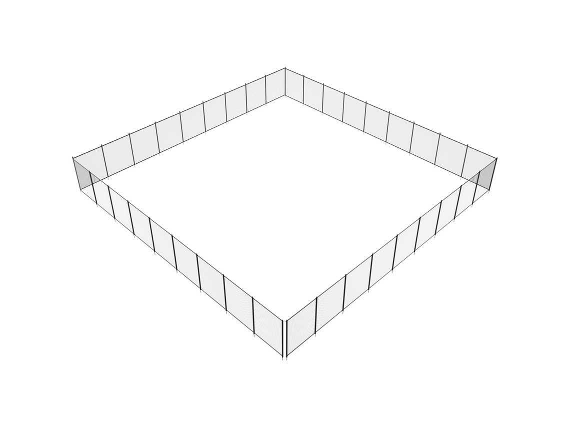 Succebuy Valla De Piscina Desmontable Barrera Para Piscina Enterrada, 1,21x32,91 M