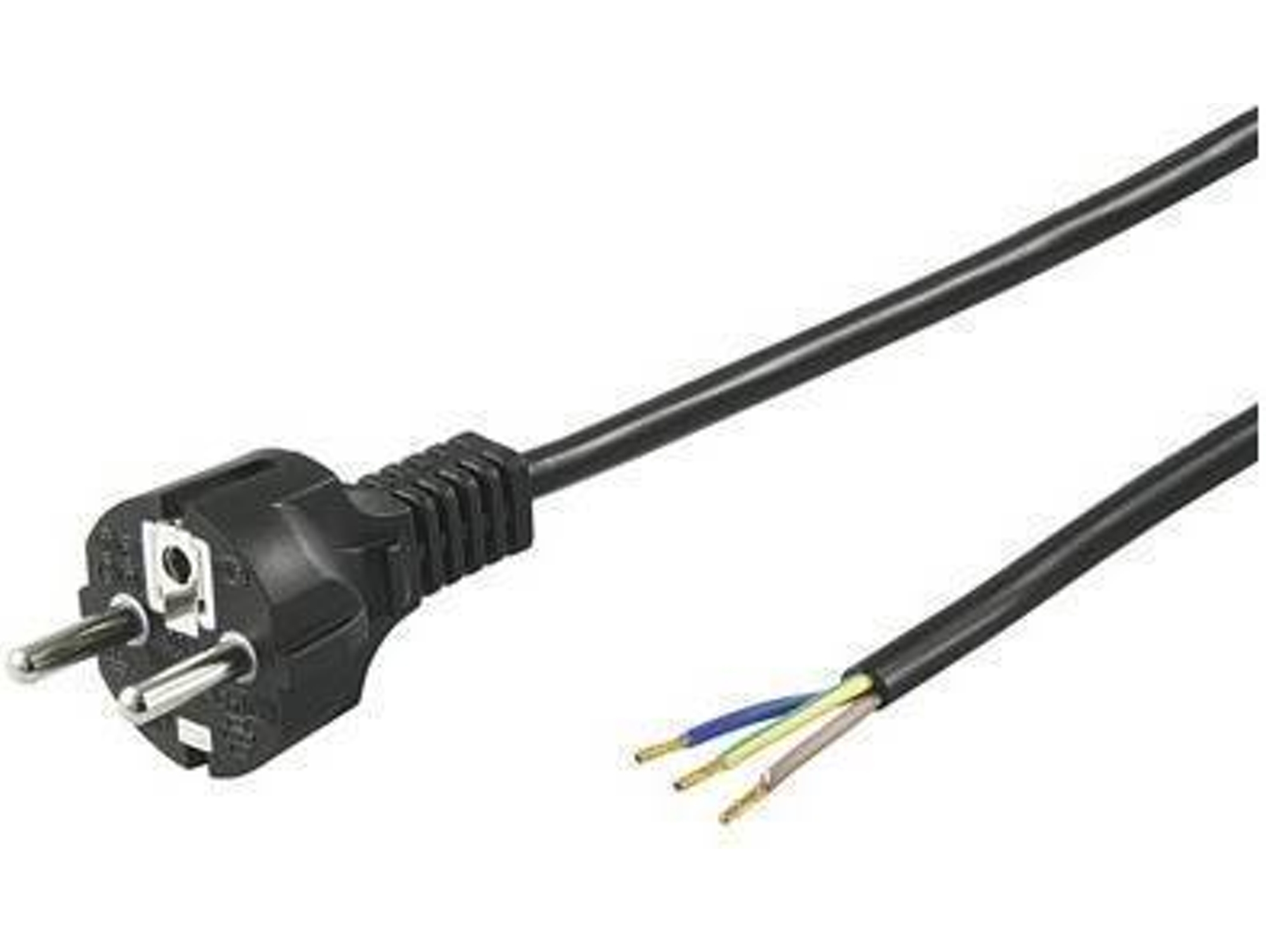 Cable de Alimentación GOOBAY (1.5 m - Negro)