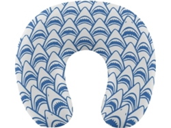 Almohada Viaje Forma Tiburón, Espuma Viscoelástica Viscoelástica Fácil Relajación Cómodos Familia.brfácil