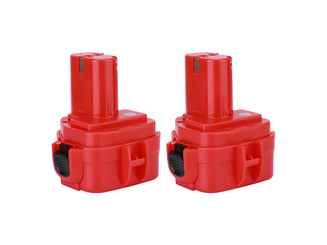 2 Baterías Recargables De Ni-nh De 12 V Y 3000 Mah Para Makita 1220/1235/1050/6200/6300