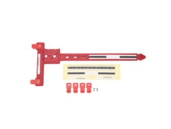 Escuadra En T De Plástico Para Arcos Recurvos Y Compuestos, Red Arrow Measurement