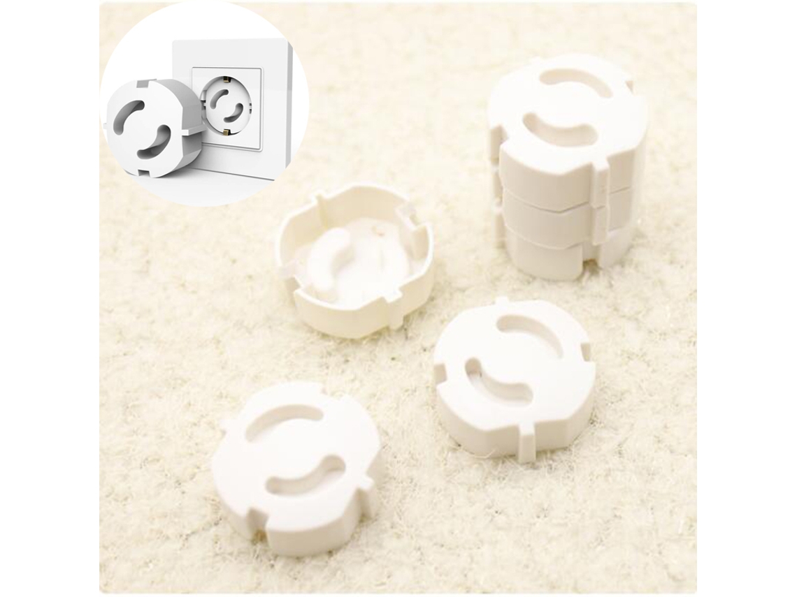 Protectores de enchufes, protección reutilizable para bebés con ABS avanzado, protector de enchufes eléctricos, protectores de enchufes eléctricos con tapa
