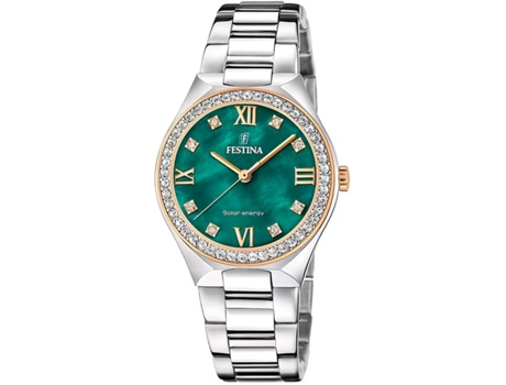 Reloj Hombre FESTINA F20658/3 Verde Plateado