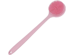 Escobilla Para Espalda De Silicona Suave Con Mango Largo, Libre De Bpa, Hipoalergénica Y Ecológica Para Ducha Y Baño