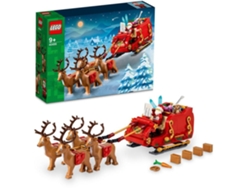 LEGO O Trenó do Pai Natal – Set de Construção para Crianças com Minifigura e Figura de Rena 40499