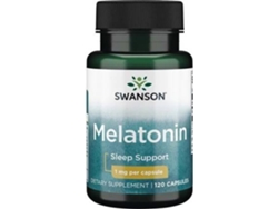 Complemento Alimentar SWANSON Melatonina (120 cápsulas de 1mg)