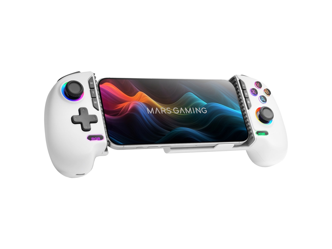 Gamepad Bluetooth Hasta 7 Mars Gaming Mgpxpro Ps4/switch/switch 2/pc/android/ios 13.0 Blanco