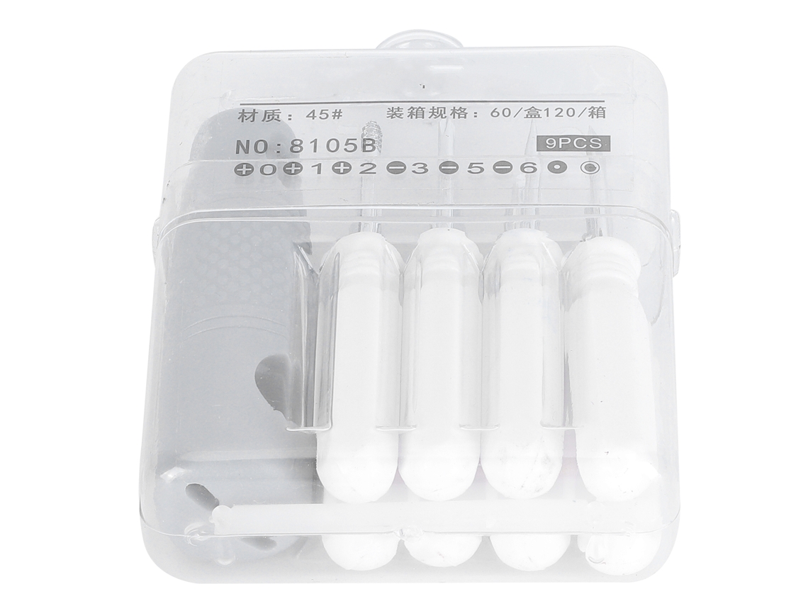 Conjunto De Bits De Parafusadeira Elétrica Magnética Com Pontas Chave E Philips Para Reparos De Eletrodomésticos