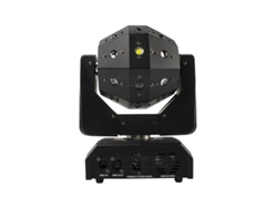 Linterna frontal móvil de 16 x 3 W, luz de escenario DMX, luz láser profesional para escenarios y DJ, enchufe OEM.