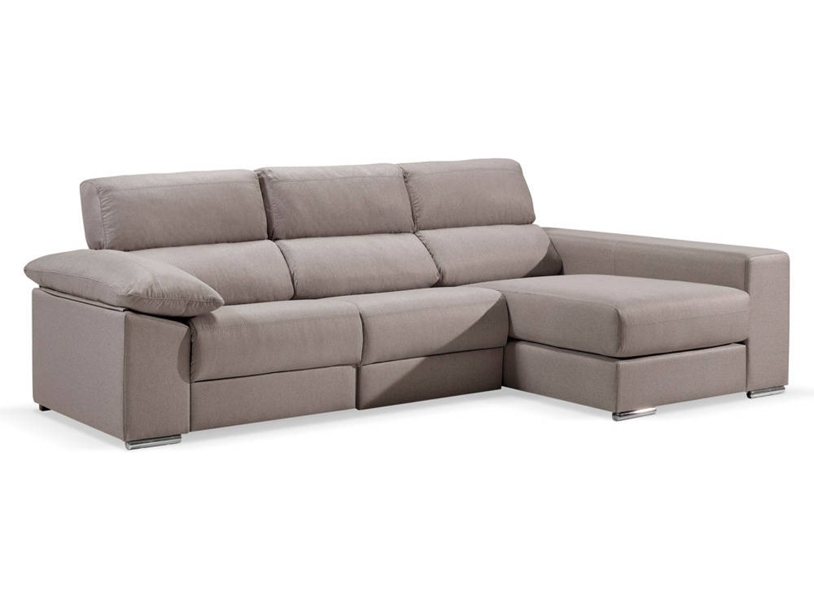 Chaise Longue BAZAR MONDIALE Milan (Beige - Madera)