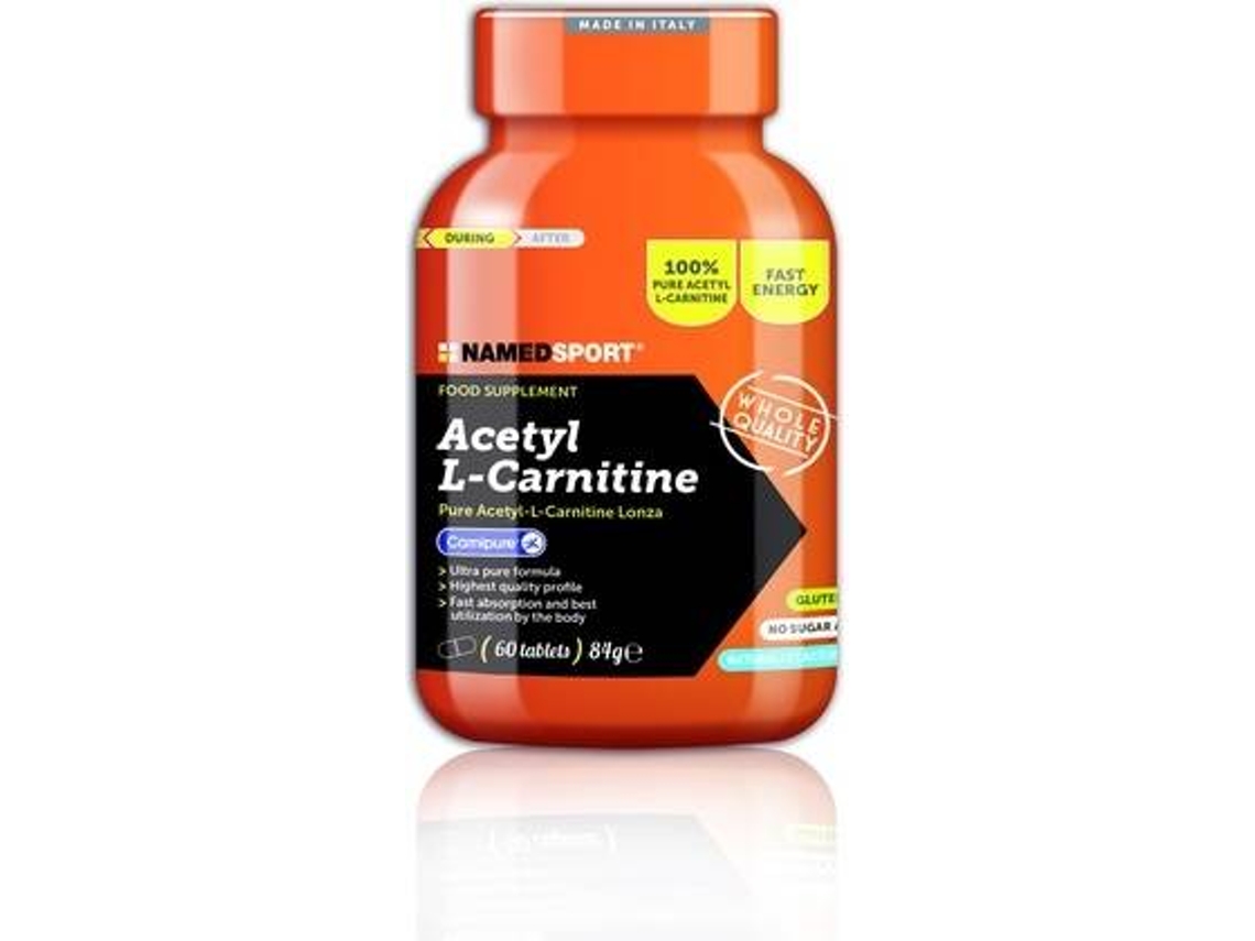 Complemento Alimenticio Dietético Quemador de Grasa NAMEDSPORT Acetil L-Carnitina (60cpr)