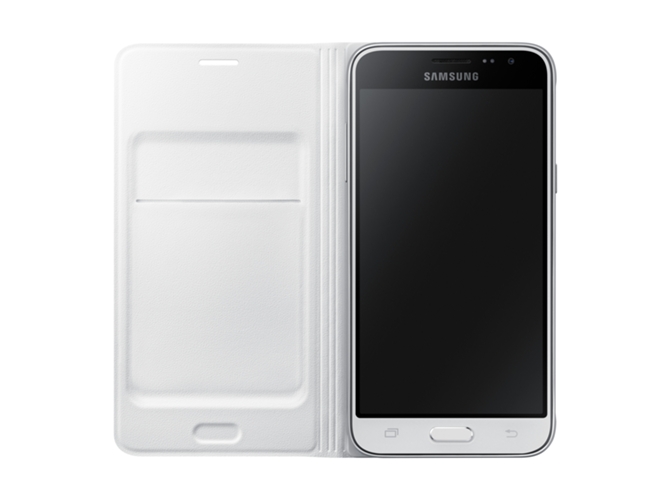 Funda SAMSUNG Galaxy J3 2016 Flip Blanco