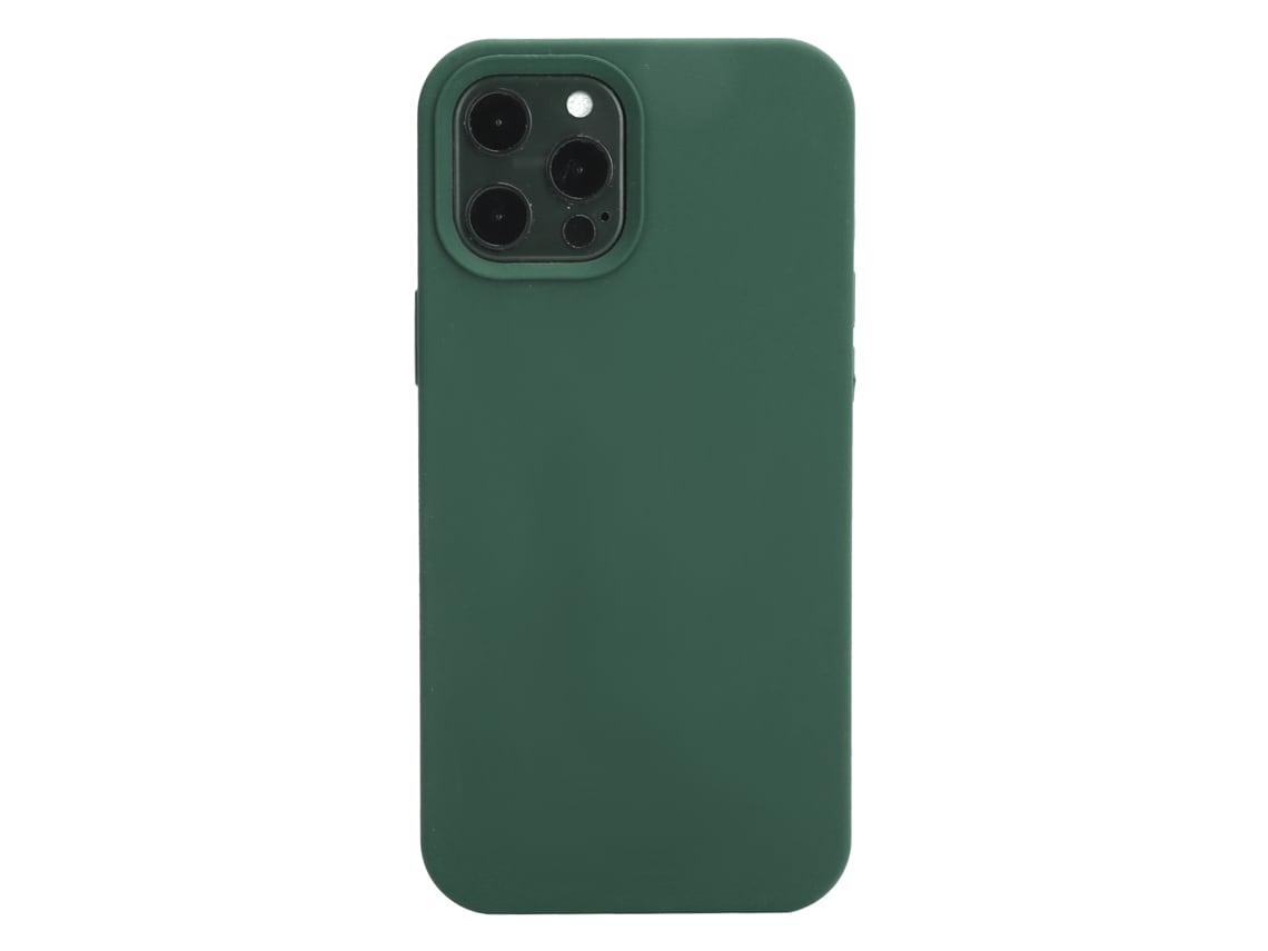 Capa De Silicone Líquido Anti-choque Para Iphone 12 Promax Proteção Anti-deslizante Verde