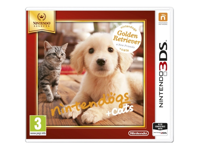 Juego Nintendo 3DS Nintendogs + Cats: Golden Retriever