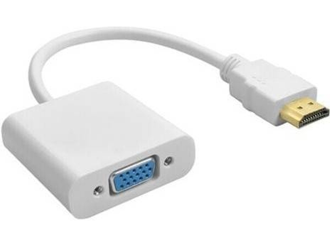 Cable HDMI GOEIK (VGA - HDMI - Blanco)