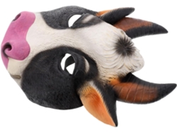 Cabeza De Vaca De Látex Para Halloween Y Cosplay De Animales, Reutilizable, Ligera Y Para Fiestas.