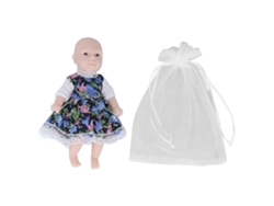 Rebe-Muñeca Bebé De Silicone Reborn Simulado Newborn Regalo Para Niñas Mayor de 3 Años 6in