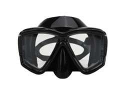 Danu2026-gafas De Snorkel Impermeables Anti Niebla Protección Uv Vidrio Templado Para Adultos Hombre Mujer Negro