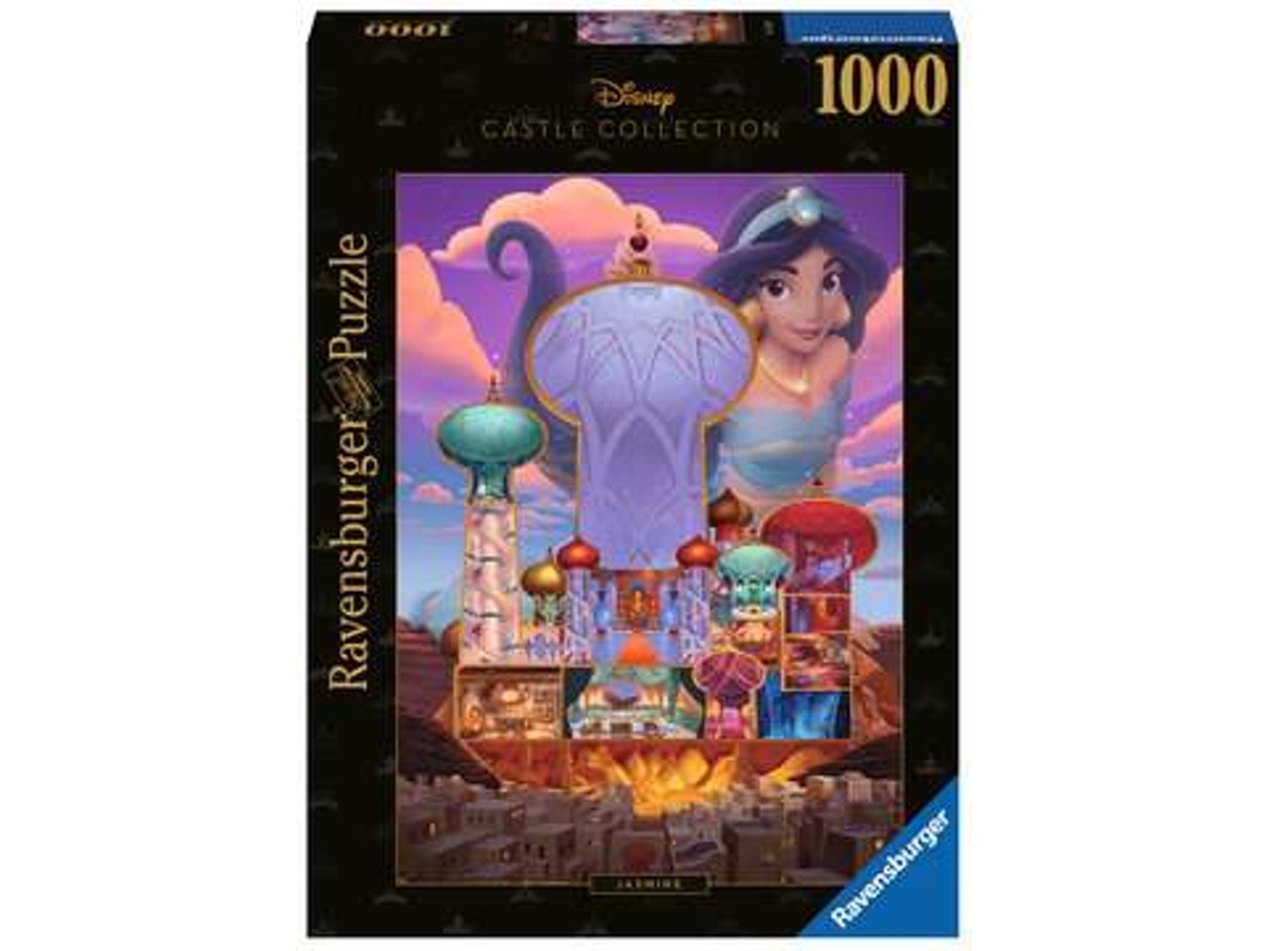 Puzzle RAVENSBURGER Disney Castles: Jasmine rompecabezas 1000 pieza(s) Dibujos