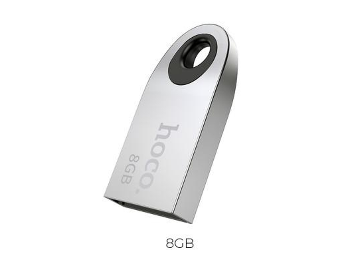 Pendrive Hoco 8Gb Gris