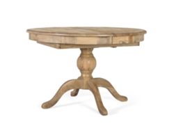 Mesa de comedor extensible de madera de mango hecha a mano Giner y Colomer