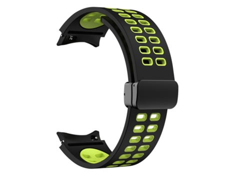 Correa de Silicona hebilla de liberación rápida bicolor para Samsung Galaxy Watch 4 40mm/44mm/Watch 4 Classic 42mm/46mm/Watch 5 40mm/44mm/Watch 5 P...
