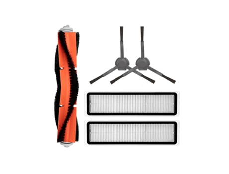 Filtro de escova lateral de escova de rolo para xiaomi mijia stytj05zhm robot