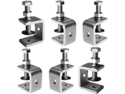 Abrazaderas de acero inoxidable 304 de alta resistencia para sujeción, tensado, herramientas de carpintería, bricolaje y reparación de automóviles.