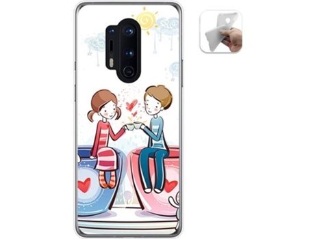 Carcasa OnePlus 8 Pro TUMUNDOSMARTPHONE Café Multicolor