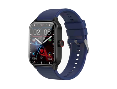 Smartwatch ET540 Correa de silicona impermeable IP67 de 1,91 pulgadas, compatible con ECG/medición de glucosa en sangre no invasiva (azul)