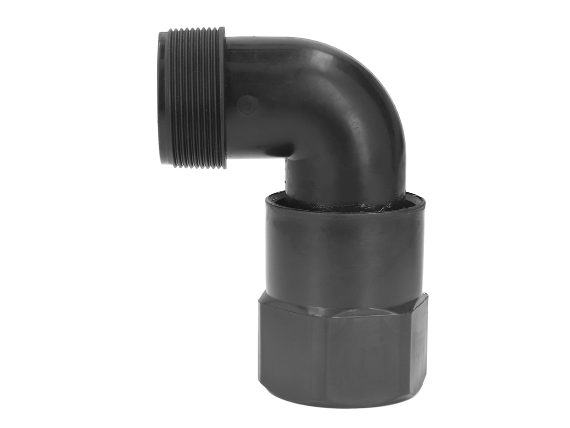 Codo Giratorio De 360° Para Manguera De Jardín Con Conector G2 Y Adaptador De Plástico Para Jardín Y Césped.