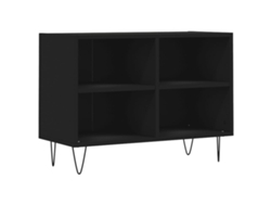 Mueble De Tv VIDAXL Negro Madera contrachapada (69,5x30x50 cm )