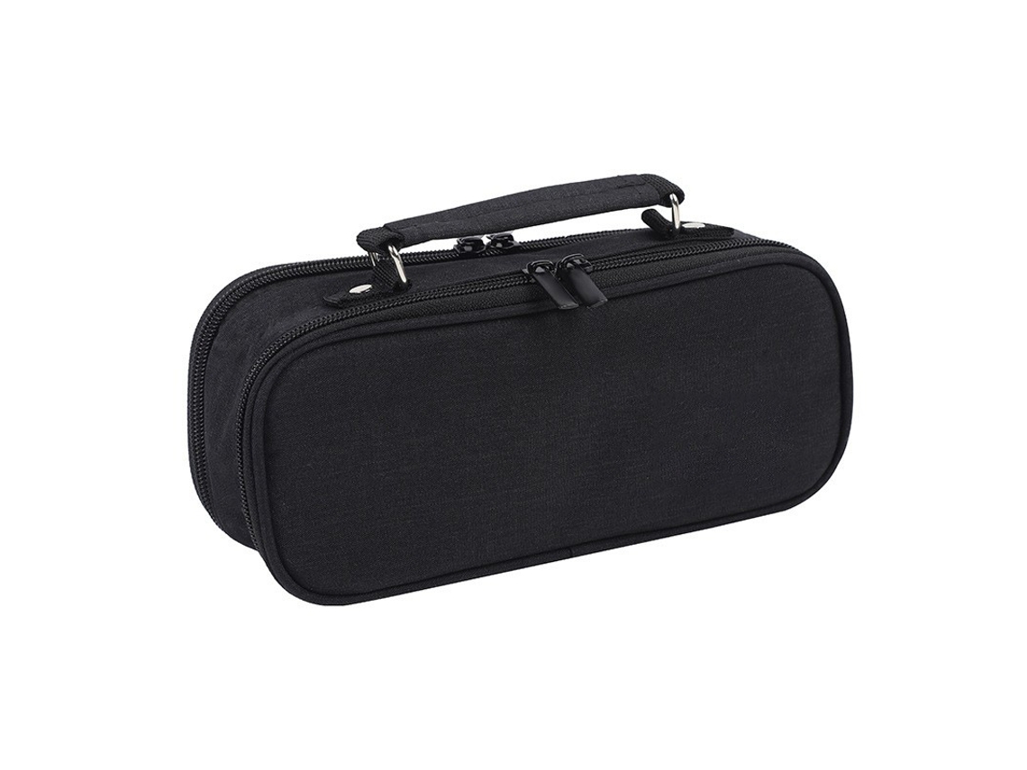 Estuche Multifuncional De Múltiples Capas De Gran Capacidad Para Estudiantes De Secundaria Negro SIURN
