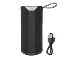 Altavoz Bluetooth Inalámbrico Portátil Con Radio Fm, Manos Libres, Sonido Estéreo Hifi, Usb Y Ranura Para Tarjeta De Memoria.