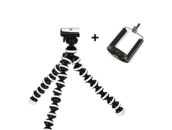SZSMART  Tripé Flexível  Estilo Polvo para Smartphone Câmara Dslr C