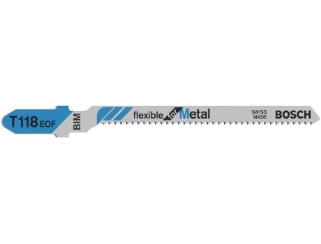 Hoja de Sierra de Calar BOSCH T 118 Eof Flexible para Metal